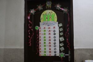 تزئین اتاق فراگیران برای عید غدیر